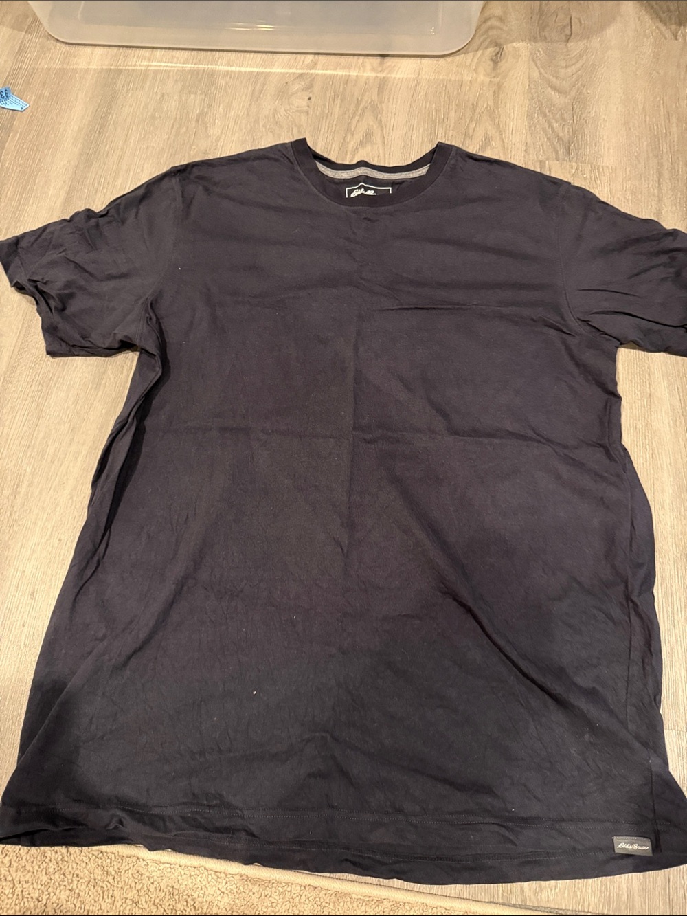 Eddie Bauer Men's Short Sleeve Crew Tee - Navy - Picture 1 of 2